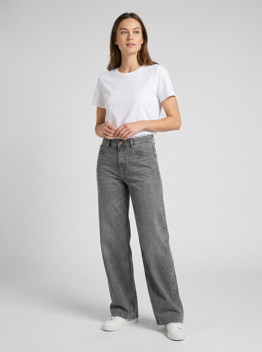 Harper | Women's Wide-Leg Jeans | High-Waisted · Eltrendio