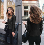 Harper | Women's Zip-Up Jacket | Faux Leather · Eltrendio