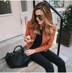 Harper | Women's Zip-Up Jacket | Faux Leather · Eltrendio