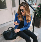 Harper | Women's Zip-Up Jacket | Faux Leather · Eltrendio