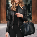 Harper | Women's Zip-Up Jacket | Faux Leather · Eltrendio