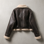 Harriet | Women's Aviator Jacket | Belted Waist · Eltrendio