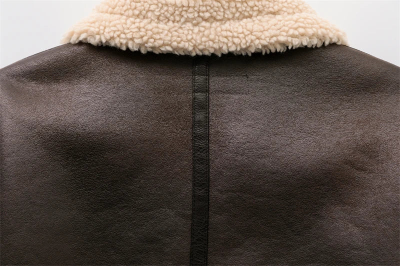 Harriet | Women's Aviator Jacket | Belted Waist · Eltrendio