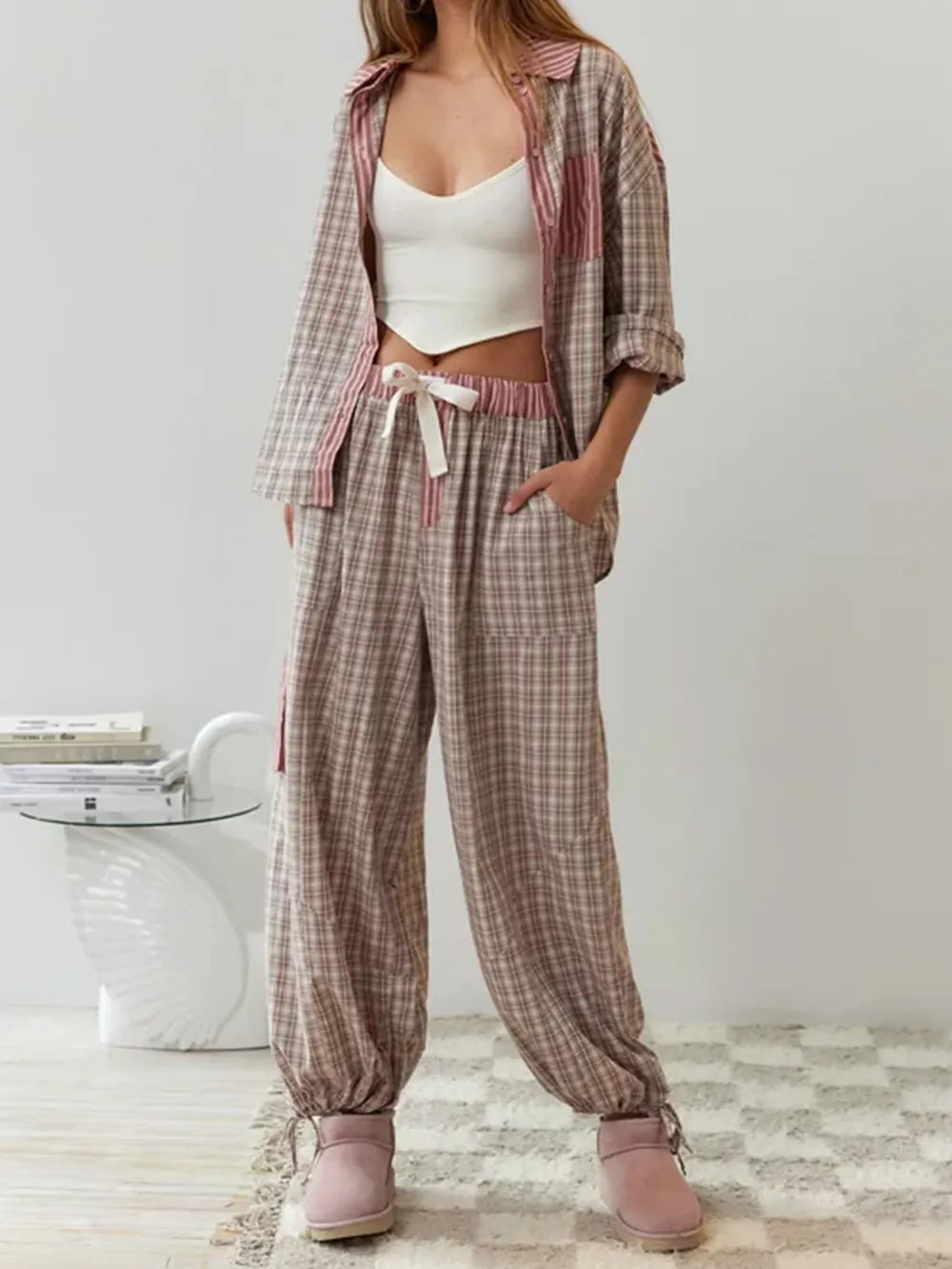Harriet | Women's Button-Front Shirt | Chest Pocket · Eltrendio
