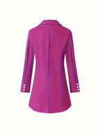 Harriet | Women's Double-Breasted Coat | Longline Lapel · Eltrendio