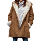 Harriet | Women's Hooded Coat | Fleece-Lined · Eltrendio