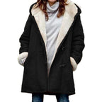 Harriet | Women's Hooded Coat | Fleece-Lined · Eltrendio