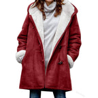 Harriet | Women's Hooded Coat | Fleece-Lined · Eltrendio
