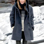 Harriet | Women's Hooded Coat | Fleece-Lined · Eltrendio