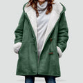 Harriet | Women's Hooded Coat | Fleece-Lined · Eltrendio