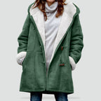 Harriet | Women's Hooded Coat | Fleece-Lined · Eltrendio