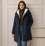 Harriet | Women's Hooded Parka | Fleece-Lined · Eltrendio