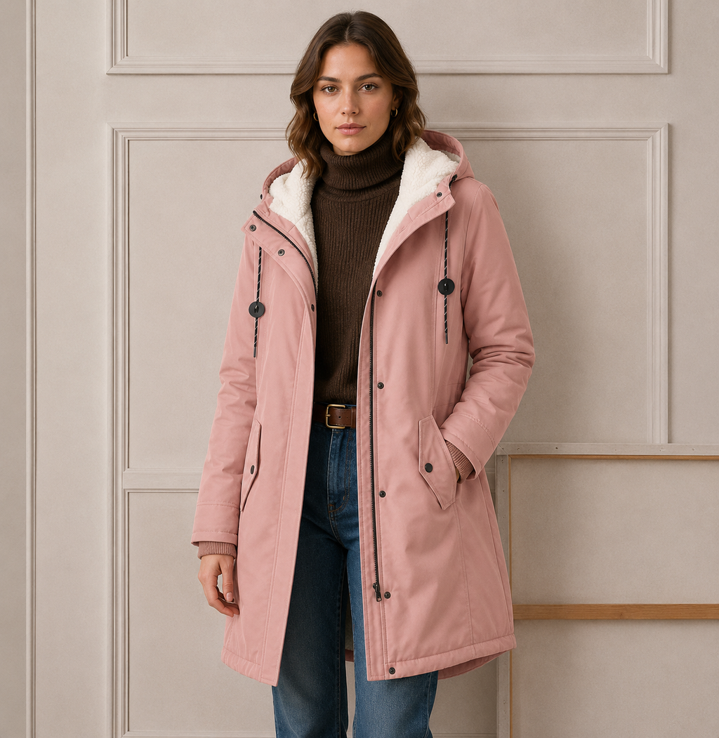 Harriet | Women's Hooded Parka | Fleece-Lined · Eltrendio
