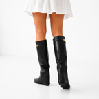 Harriet | Women's Knee-High Boots | Pointed Toe · Eltrendio