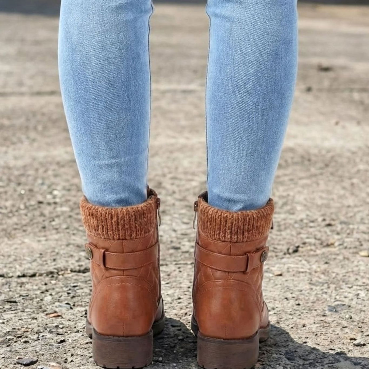 Harriet | Women's Lace-Up Ankle Boots | Side Zip · Eltrendio