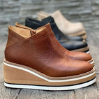 Harriet | Women's Wedge Ankle Boots | Platform Sole · Eltrendio
