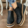 Harriet | Women's Wedge Ankle Boots | Platform Sole · Eltrendio