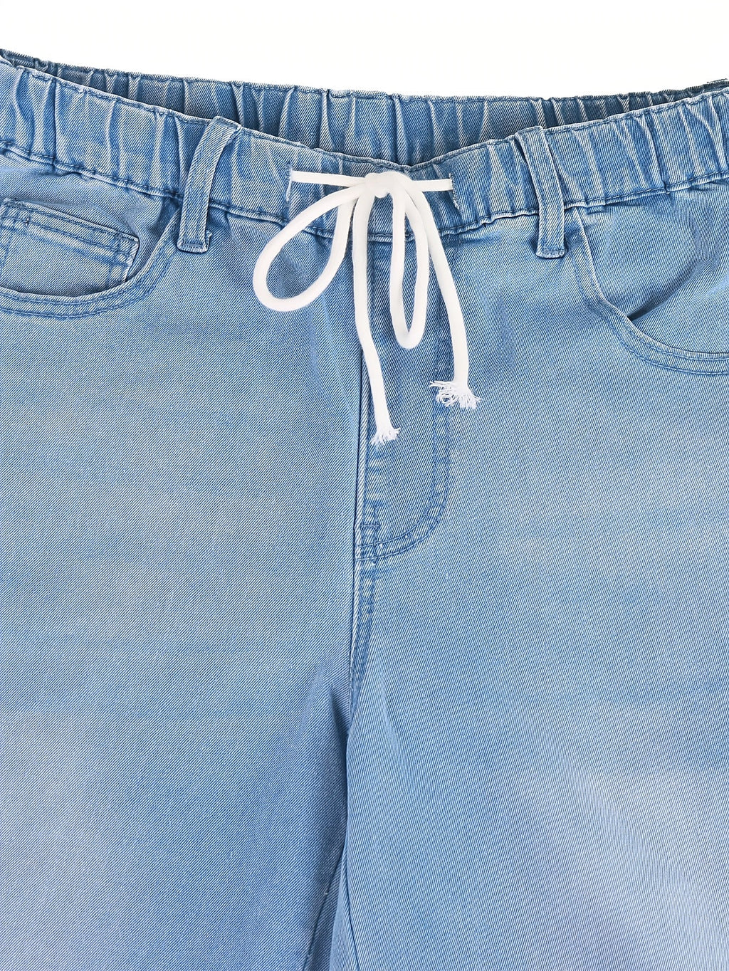 Harriet | Women's Wide-Leg Jeans | Drawstring Waist · Eltrendio