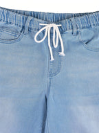 Harriet | Women's Wide-Leg Jeans | Drawstring Waist · Eltrendio