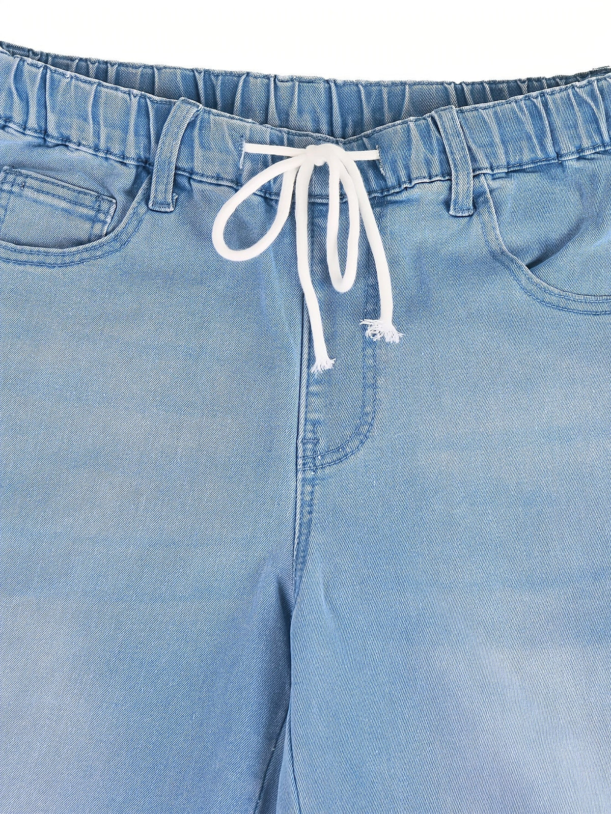 Harriet | Women's Wide-Leg Jeans | Drawstring Waist · Eltrendio