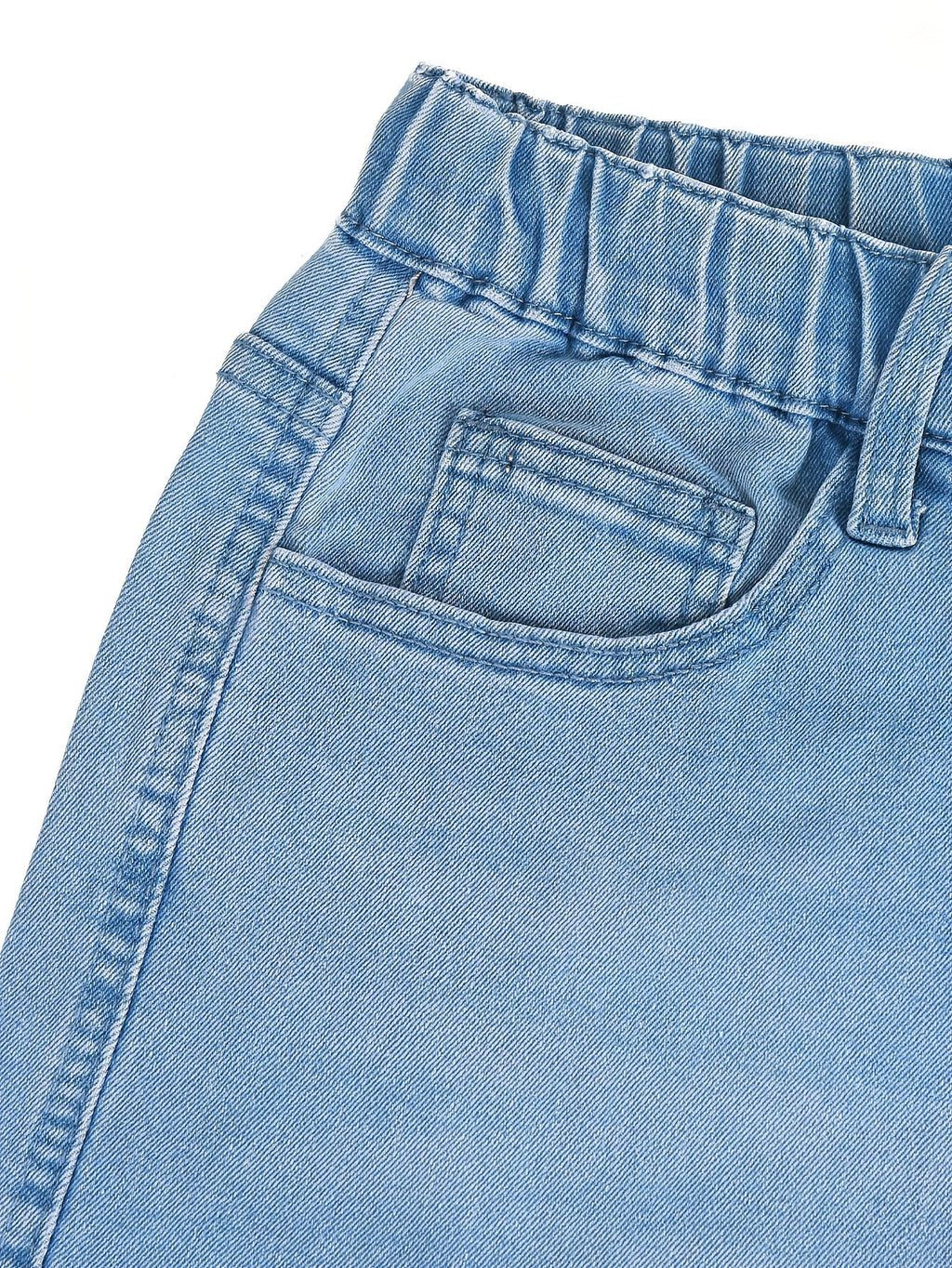 Harriet | Women's Wide-Leg Jeans | Drawstring Waist · Eltrendio