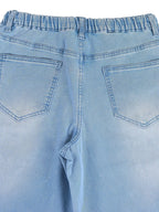 Harriet | Women's Wide-Leg Jeans | Drawstring Waist · Eltrendio