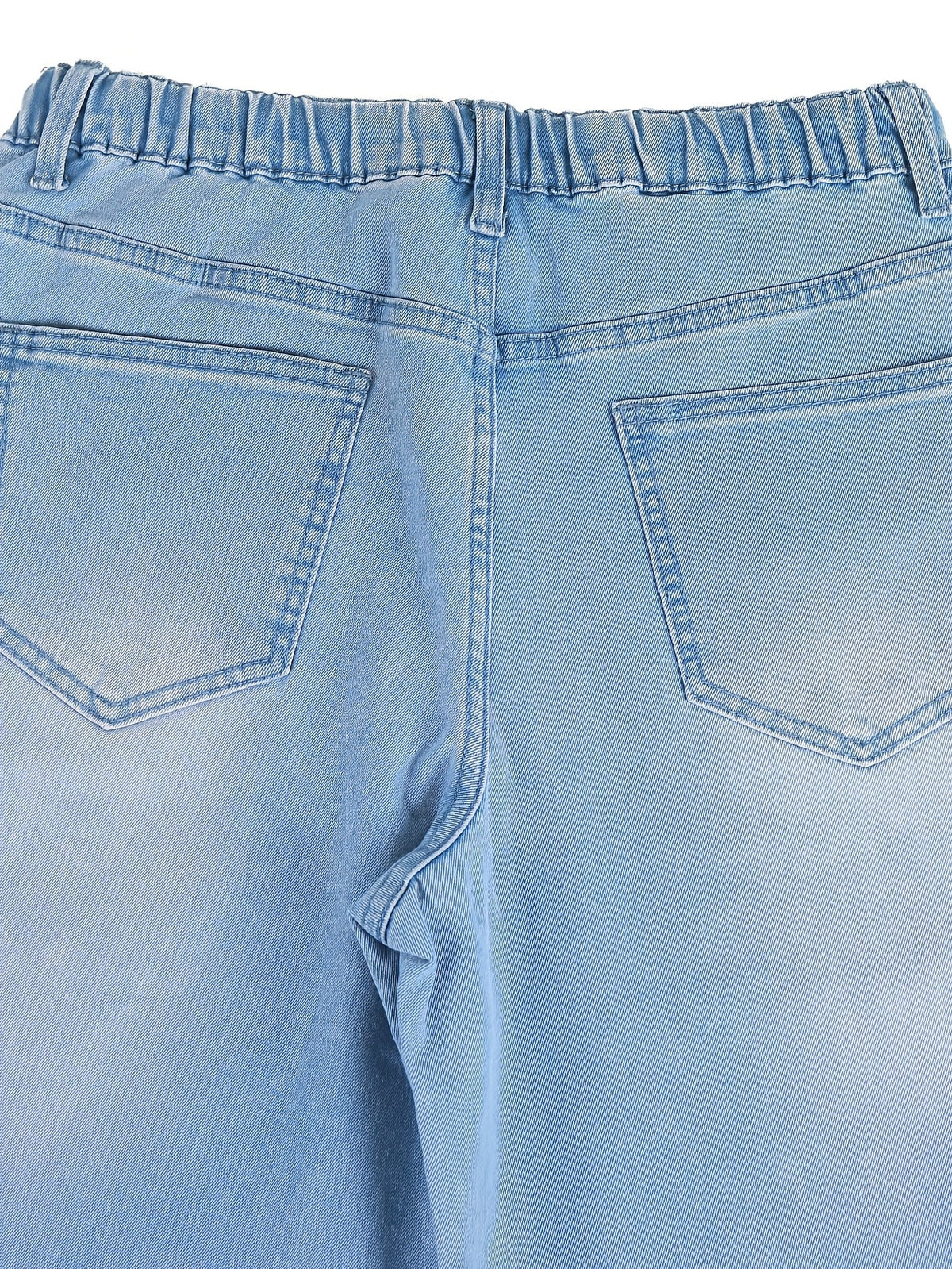Harriet | Women's Wide-Leg Jeans | Drawstring Waist · Eltrendio