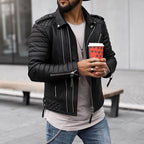 Harrison | Men's Biker Jacket | Zip-Up · Eltrendio