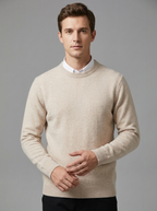 Harrison | Men's Round Neck Pullover | Fine Knit-Eltrendio