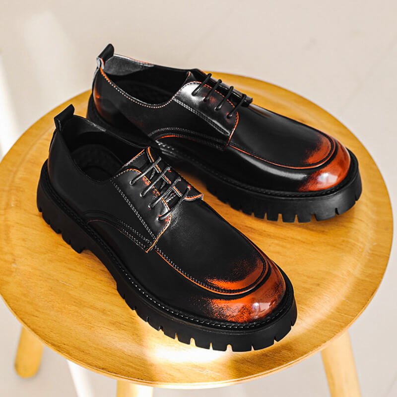 Harrison | Men's Lace-Up Shoes | Chunky Sole · Eltrendio