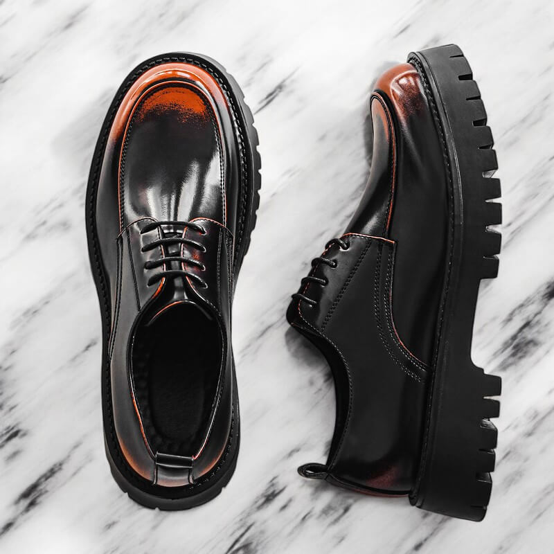 Harrison | Men's Lace-Up Shoes | Chunky Sole · Eltrendio