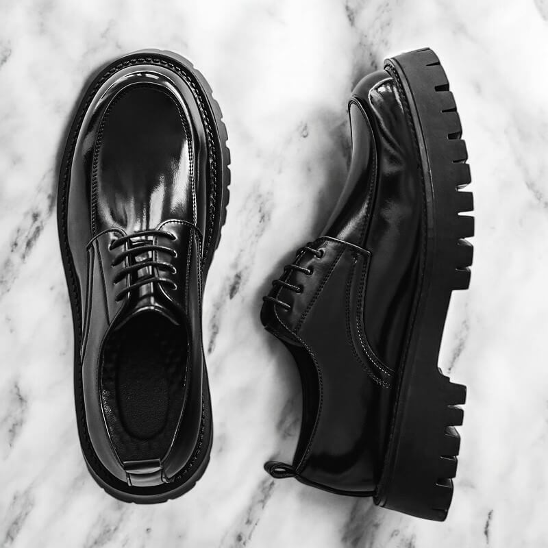 Harrison | Men's Lace-Up Shoes | Chunky Sole · Eltrendio