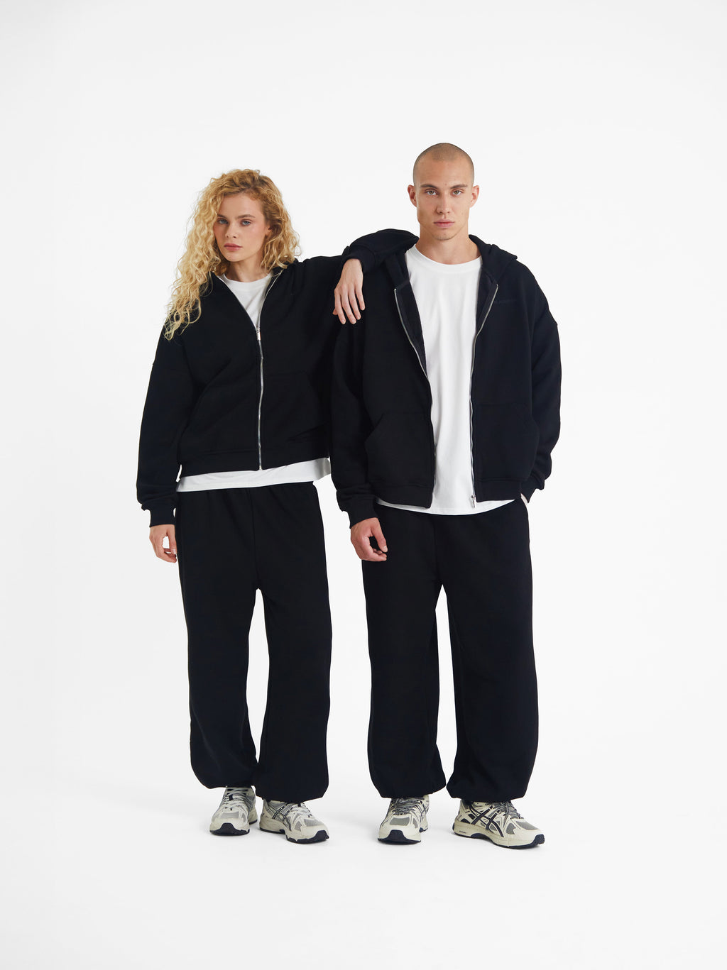 Harvey | Unisex Oversized Zip Hoodie | Fleece-Lined · Eltrendio