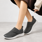 Hazel | Women's Slip-On Trainers | Touch-Fasten Strap · Eltrendio