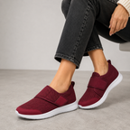 Hazel | Women's Slip-On Trainers | Touch-Fasten Strap · Eltrendio