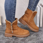 Hazel | Women's Zip-Up Ankle Boots | Side Zip · Eltrendio