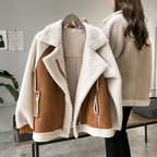 Heather | Women's Aviator Jacket | Zip-Up · Eltrendio