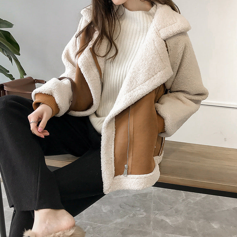 Heather | Women's Aviator Jacket | Zip-Up · Eltrendio