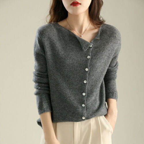 Heather | Women's Boat-Neck Cardigan | Button Front · Eltrendio
