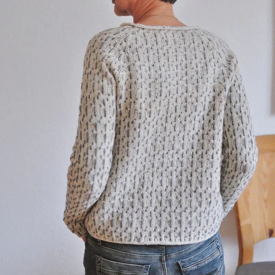 Heather | Women's Crewneck Jumper | Knitted · Eltrendio