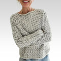 Heather | Women's Crewneck Jumper | Knitted · Eltrendio