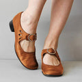 Heather | Women's Mary Jane Shoes | Buckle Strap · Eltrendio