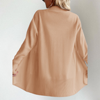 Heather | Women's Open-Front Cardigan | Ribbed Trim · Eltrendio