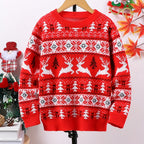 Holly | Kids' Crew Neck Christmas Jumper | Fair Isle · Eltrendio