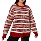Holly | Women's Crew Neck Jumper | Fair Isle · Eltrendio