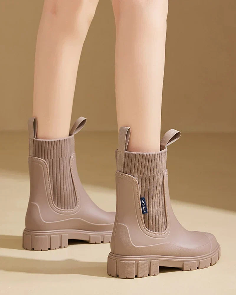 Imogen | Women's Chelsea Boots | Chunky Sole · Eltrendio