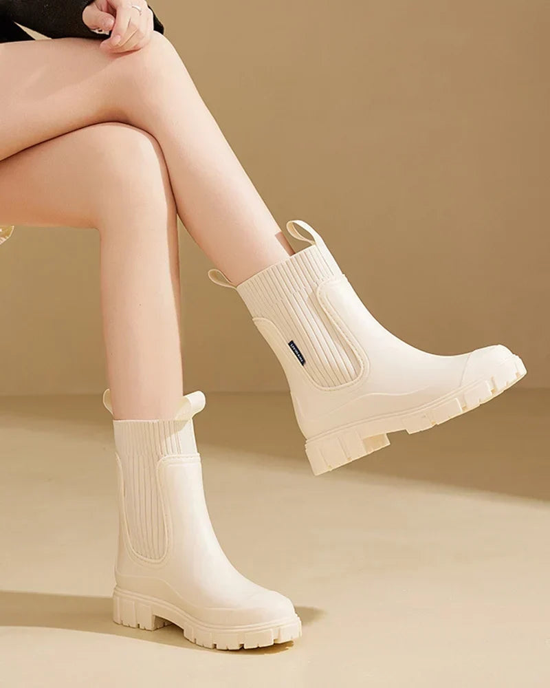 Imogen | Women's Chelsea Boots | Chunky Sole · Eltrendio