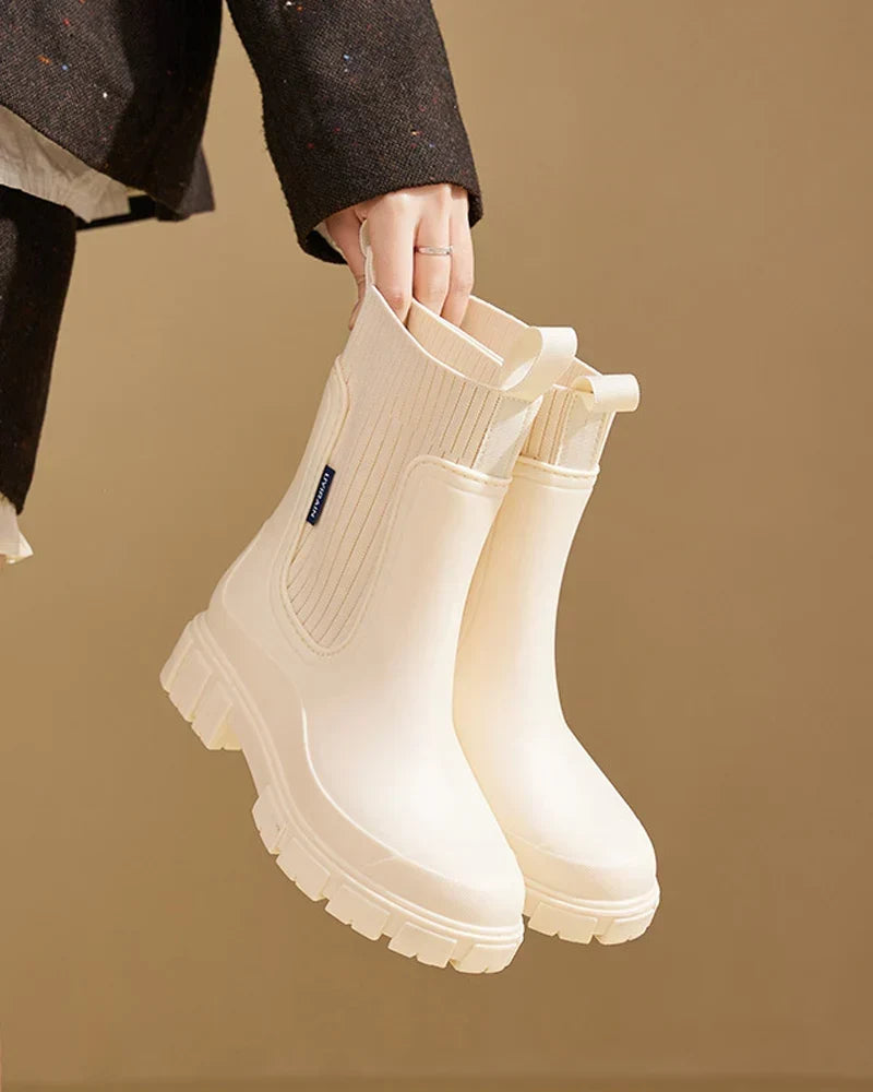 Imogen | Women's Chelsea Boots | Chunky Sole · Eltrendio