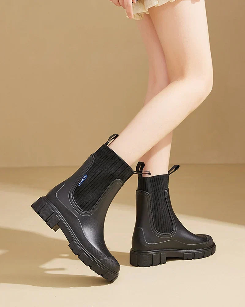 Imogen | Women's Chelsea Boots | Chunky Sole · Eltrendio