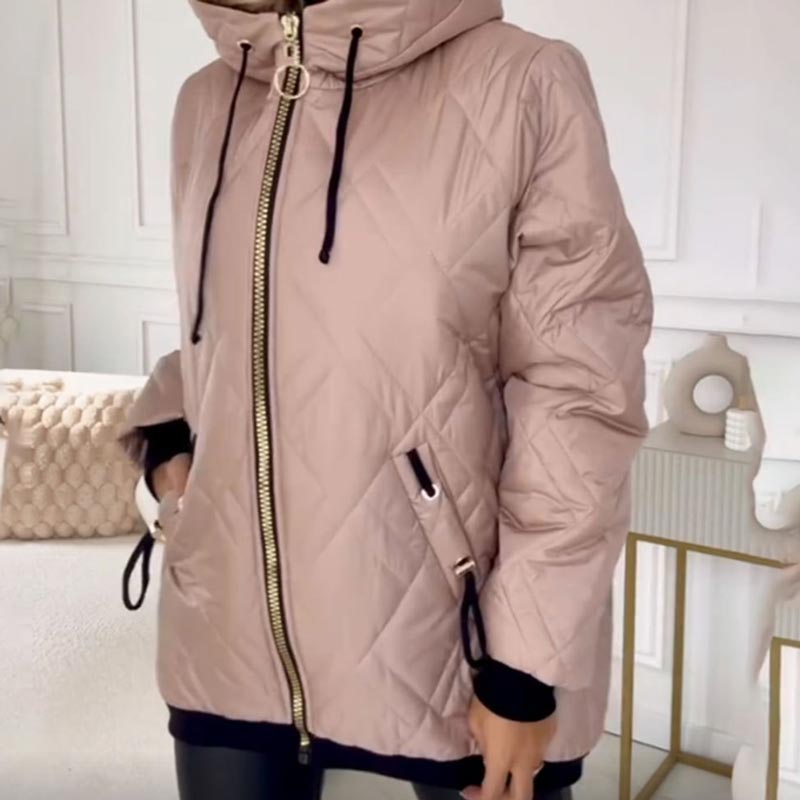 Imogen | Women's Quilted Jacket | Hooded · Eltrendio
